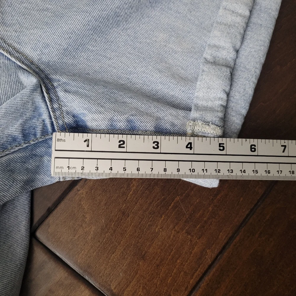 Light Blue Denim Women's‎ Shorts
